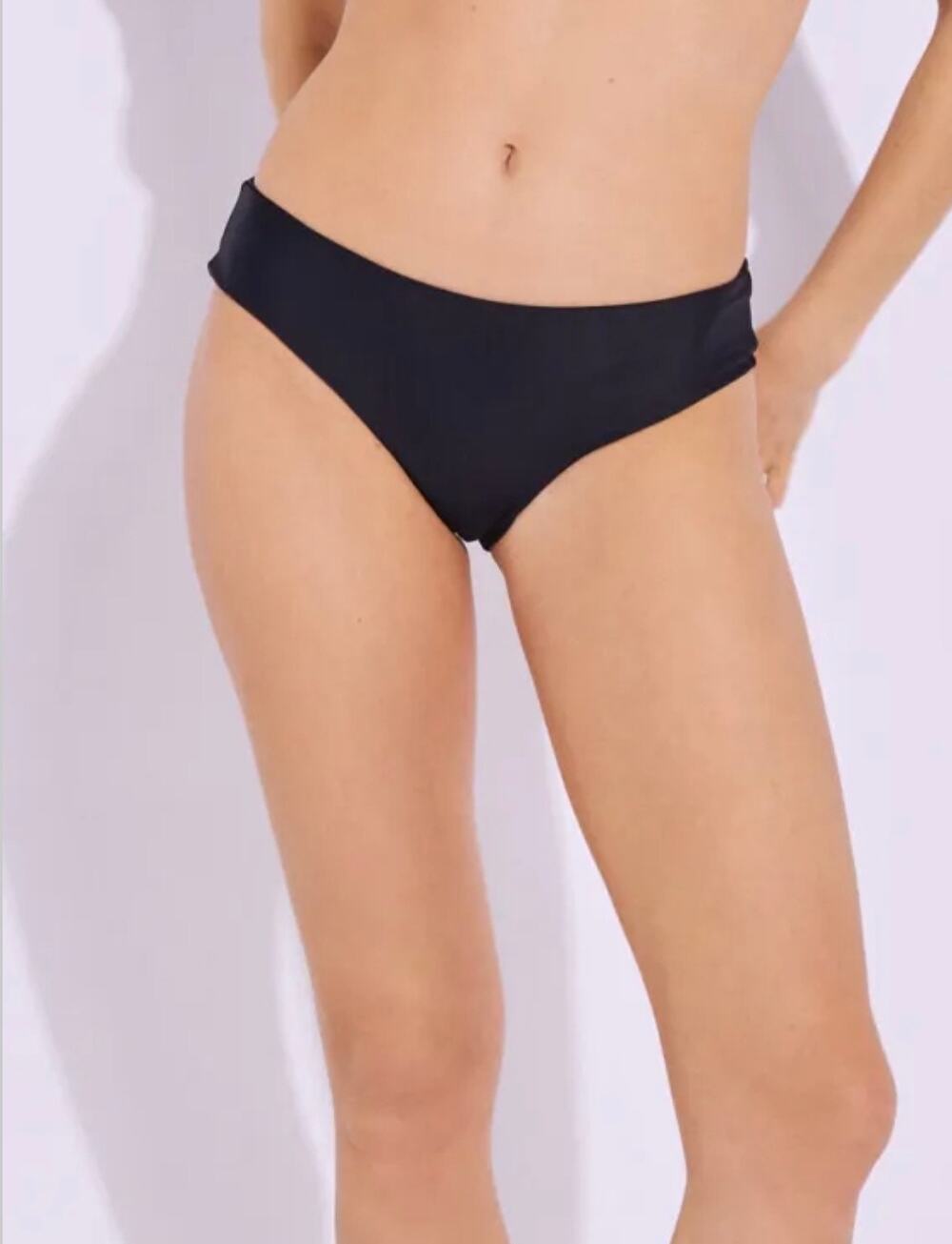 Albertine Bikini Bottom Size Extra Large Georgia NWT Black Brazilian Cheeky Swim